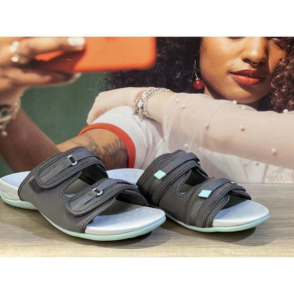 Vionic Women's Rest Sarah Slide Sandals-Supportive Ladies Sandals11M preowned - Picture 4 of 5